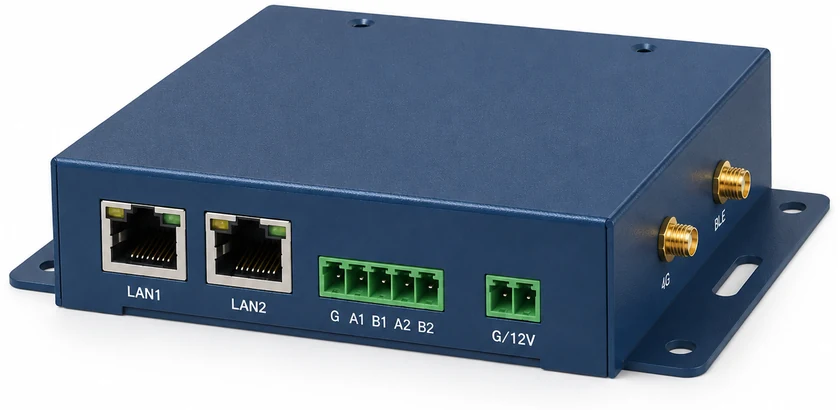 KT-GW 网关外观示意，摘自 KT-LINK 手册架构图